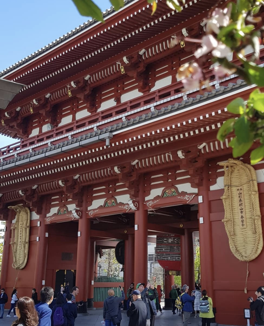 Red temple gates. 2019 Japan Tour.